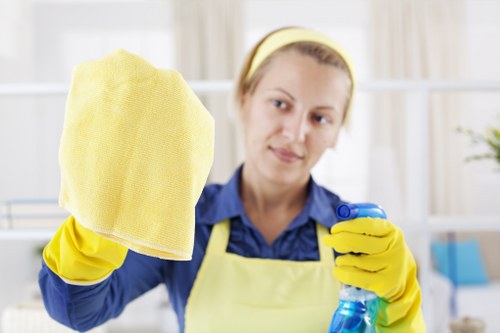 Professional carpet cleaning service in a Swiss Cottage home interior