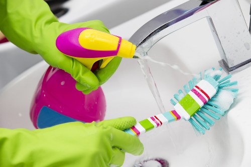 Regular cleaning of shared residential spaces near Swisscottage