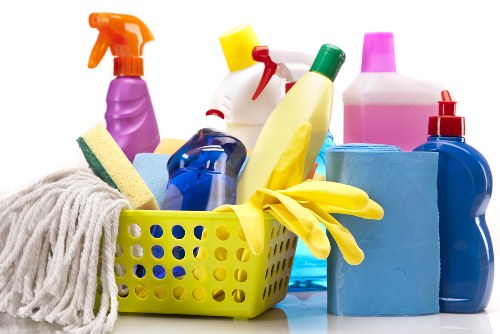 Office cleaning services for a Swisscottage business reception area