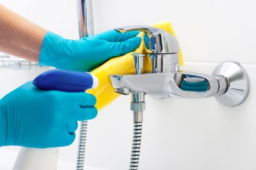 Detailed cleaning of a rental property in North West London