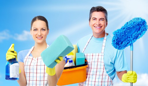 Professional window cleaning for flats and apartment buildings in Swisscottage